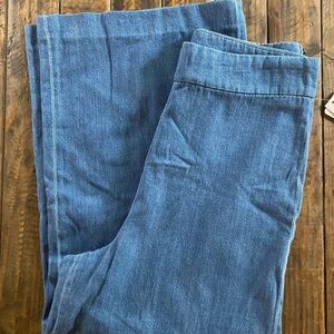 EUC Free People Cropped High waisted flared jeans